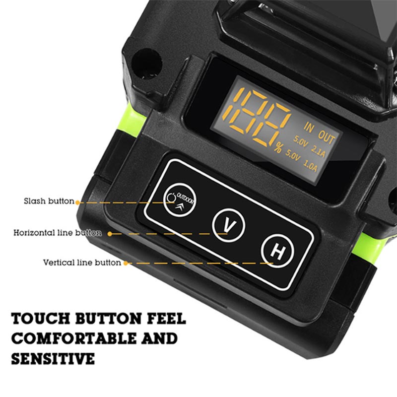 LAST DAY 50% OFF - 16 Lines Green Light Laser Level Self Leveling Tool