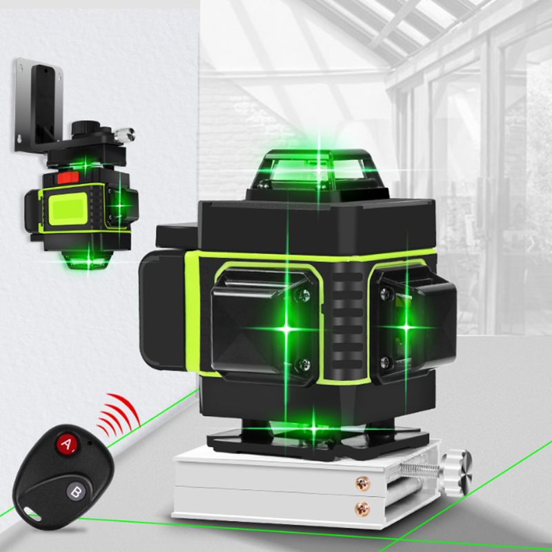 LAST DAY 50% OFF - 16 Lines Green Light Laser Level Self Leveling Tool