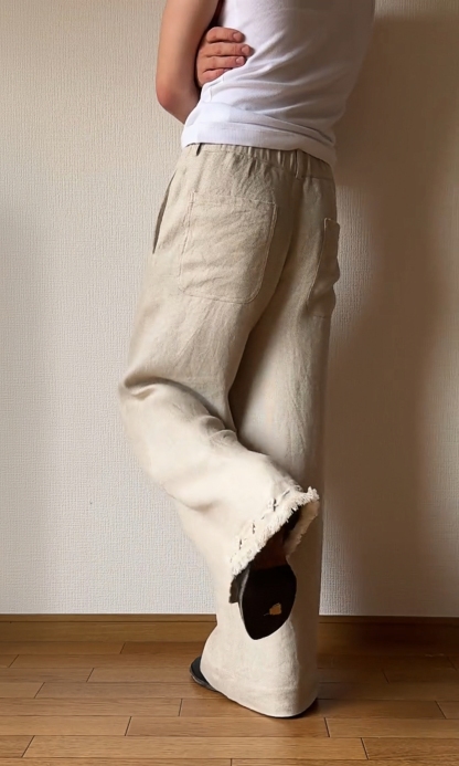 JAPANESE LINEN PANTS-Coordom