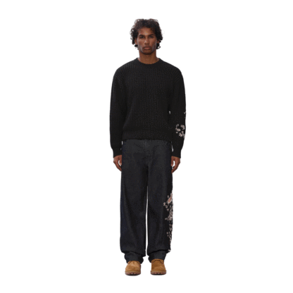 "yakuza v3" Knit black-Coordom