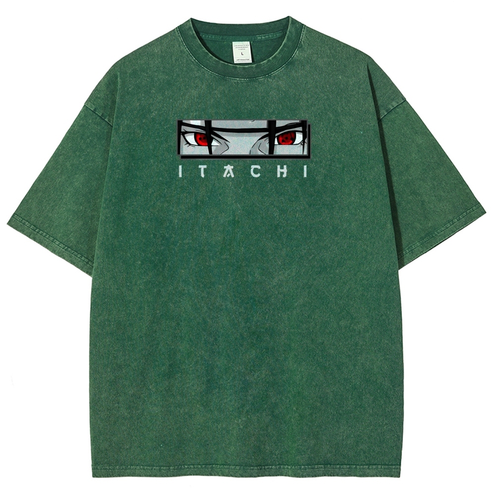 Naruto Unisex Fit Washed T-Shirt 2508023392-Coordom