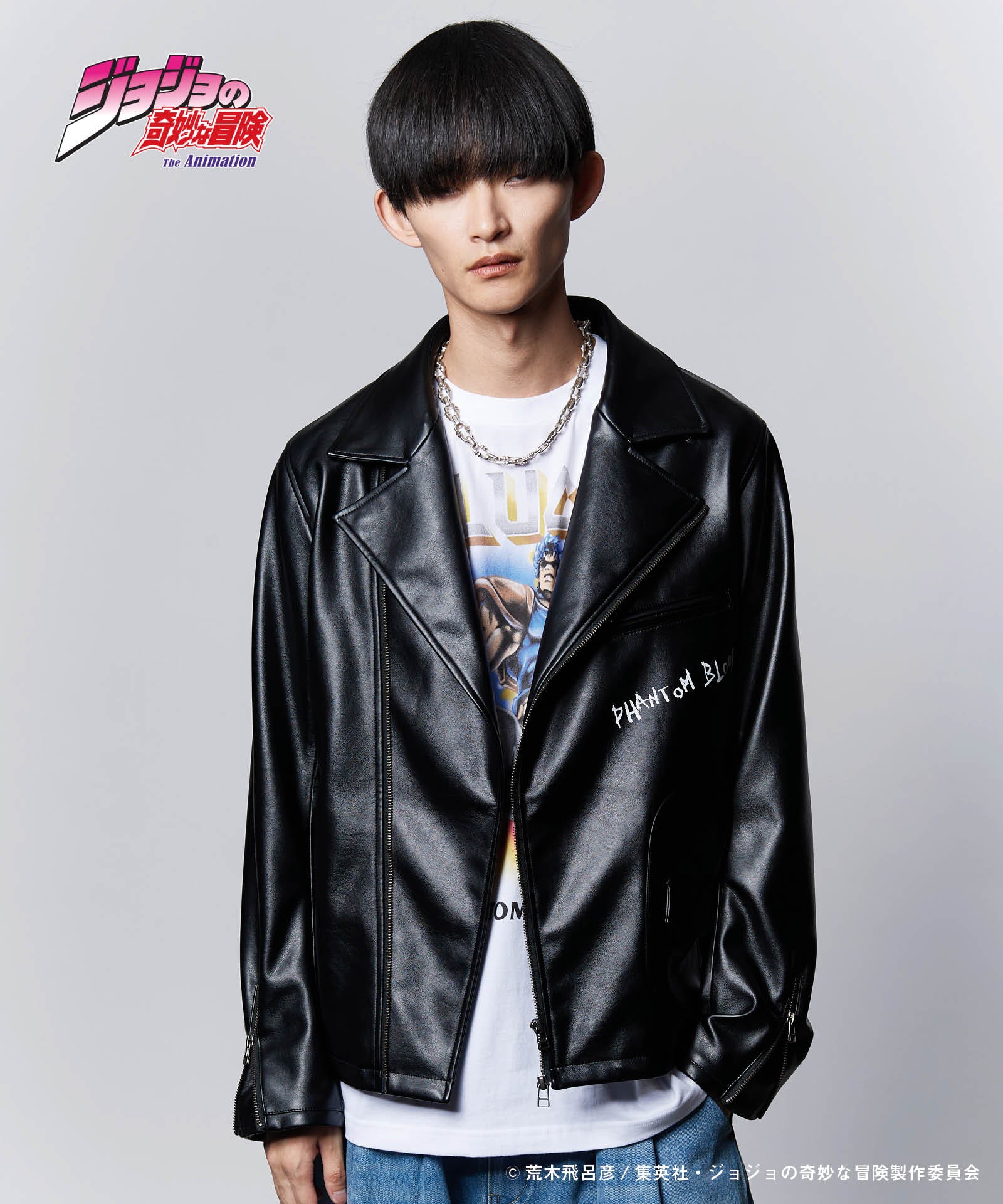 GB0124/JJ01: Stone Mask Riders Jacket / Stone Mask Riders Jacket-Coordom