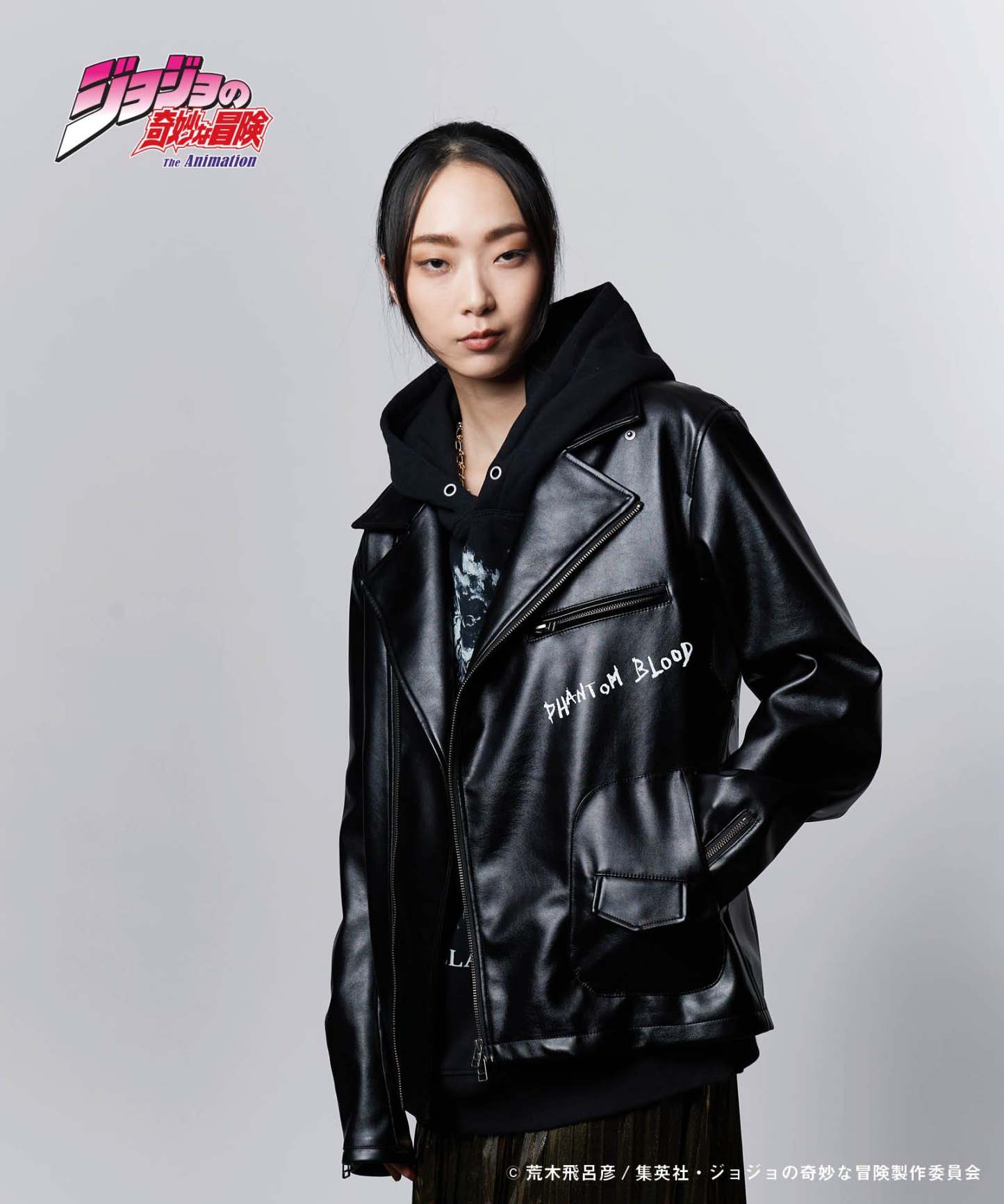 GB0124/JJ01: Stone Mask Riders Jacket / Stone Mask Riders Jacket-Coordom