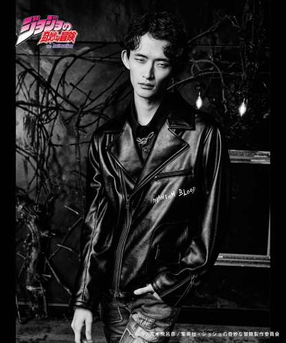 GB0124/JJ01: Stone Mask Riders Jacket / Stone Mask Riders Jacket-Coordom