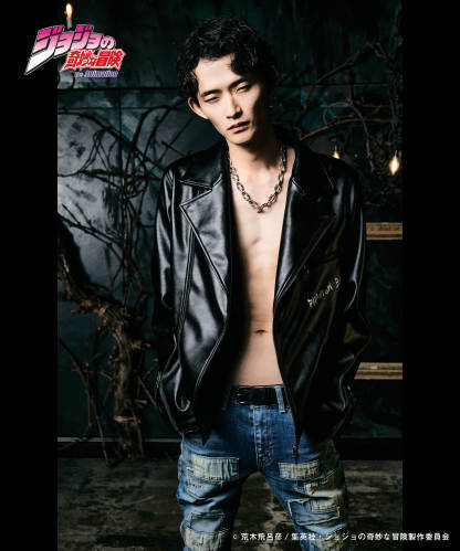GB0124/JJ01: Stone Mask Riders Jacket / Stone Mask Riders Jacket-Coordom