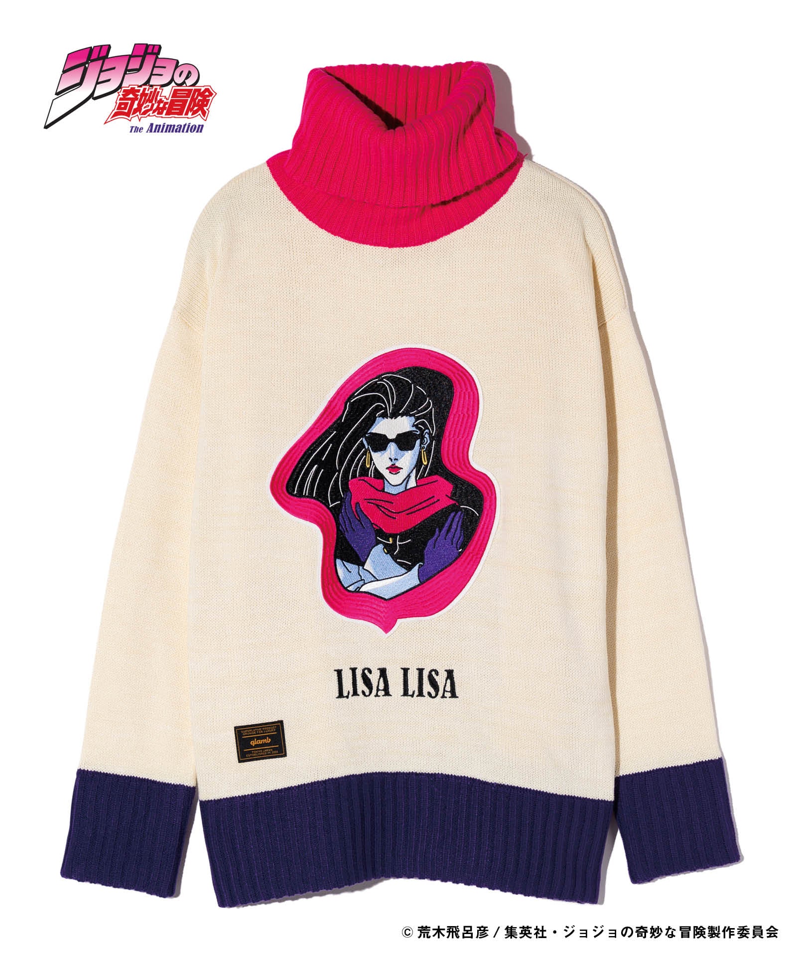 GB0124/JJ06: Lisa Lisa Turtle Knit-Coordom