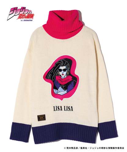 GB0124/JJ06: Lisa Lisa Turtle Knit-Coordom