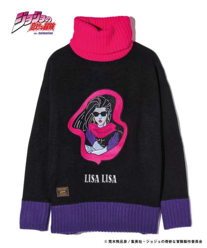 GB0124/JJ06: Lisa Lisa Turtle Knit-Coordom