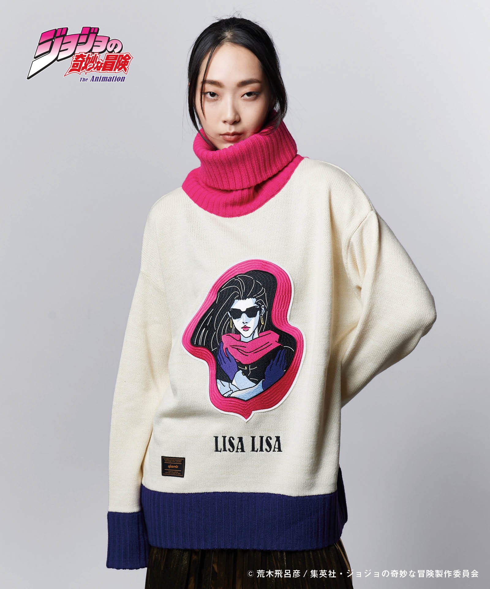 GB0124/JJ06: Lisa Lisa Turtle Knit-Coordom