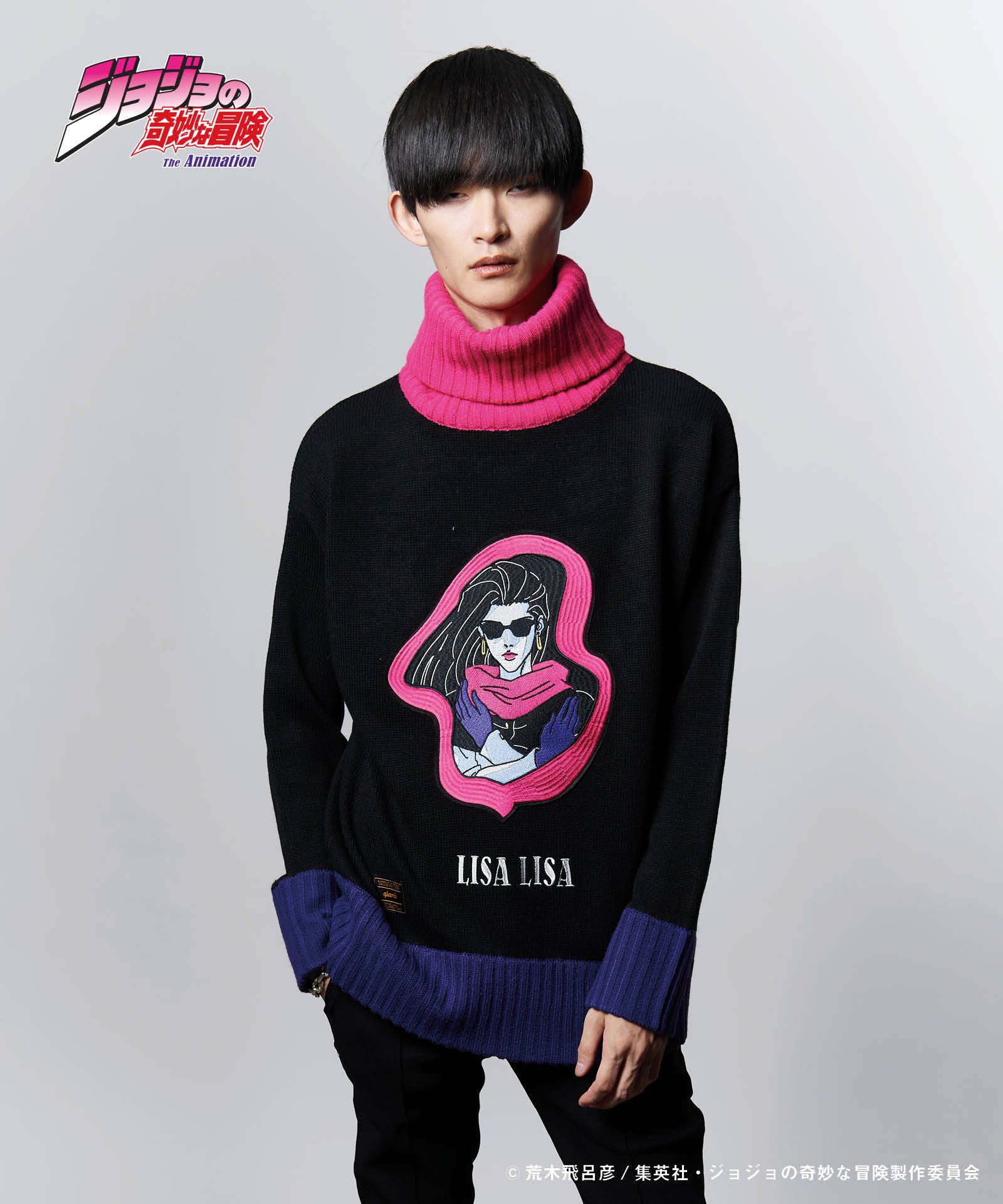 GB0124/JJ06: Lisa Lisa Turtle Knit-Coordom