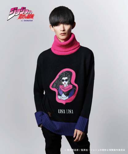 GB0124/JJ06: Lisa Lisa Turtle Knit-Coordom
