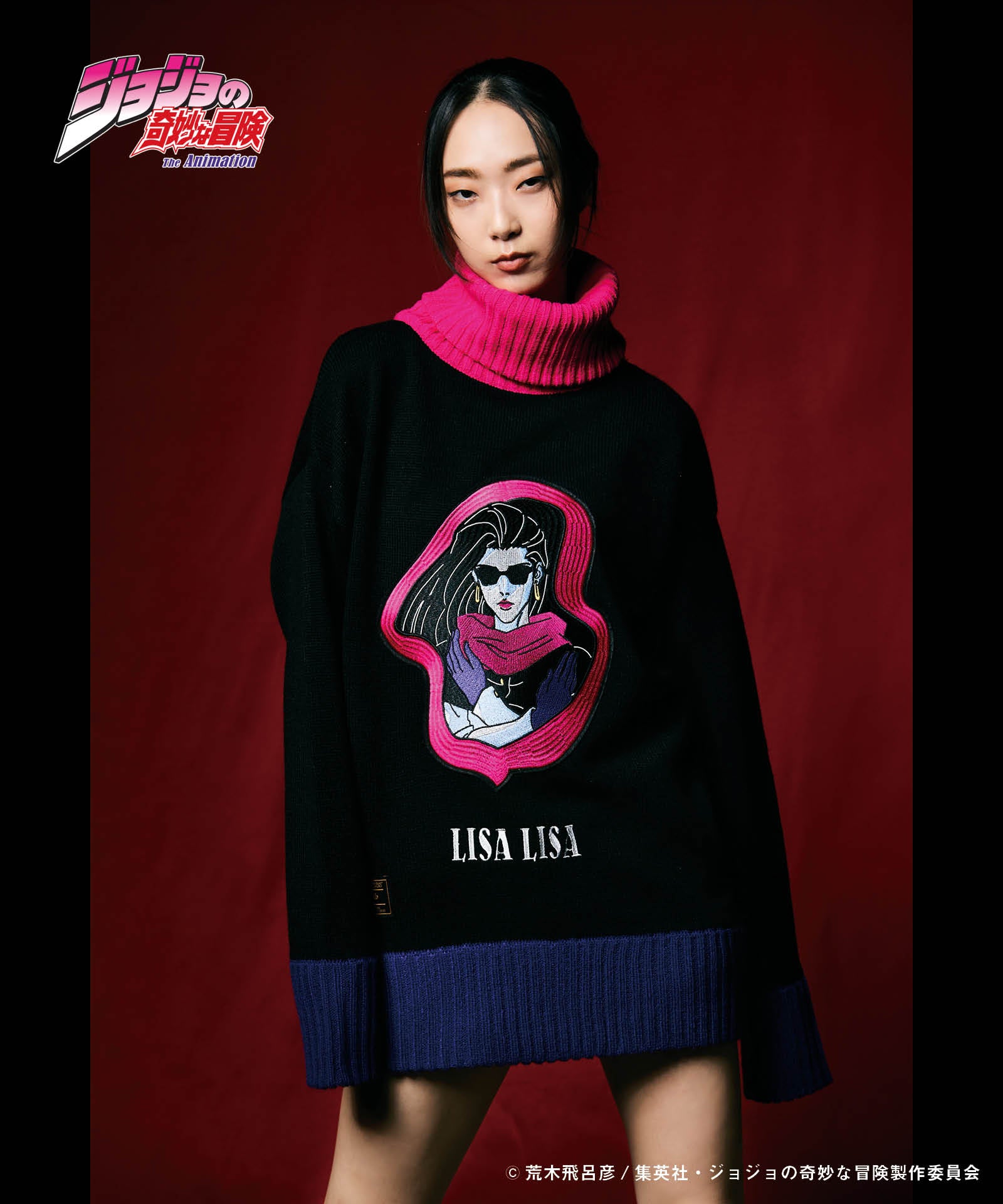 GB0124/JJ06: Lisa Lisa Turtle Knit-Coordom