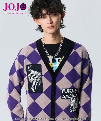 GB0125/JJ10: Pannacotta Fugo's Stand Cardigan-Coordom