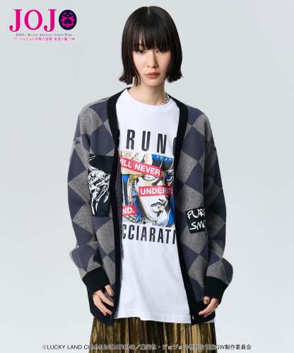 GB0125/JJ10: Pannacotta Fugo's Stand Cardigan-Coordom
