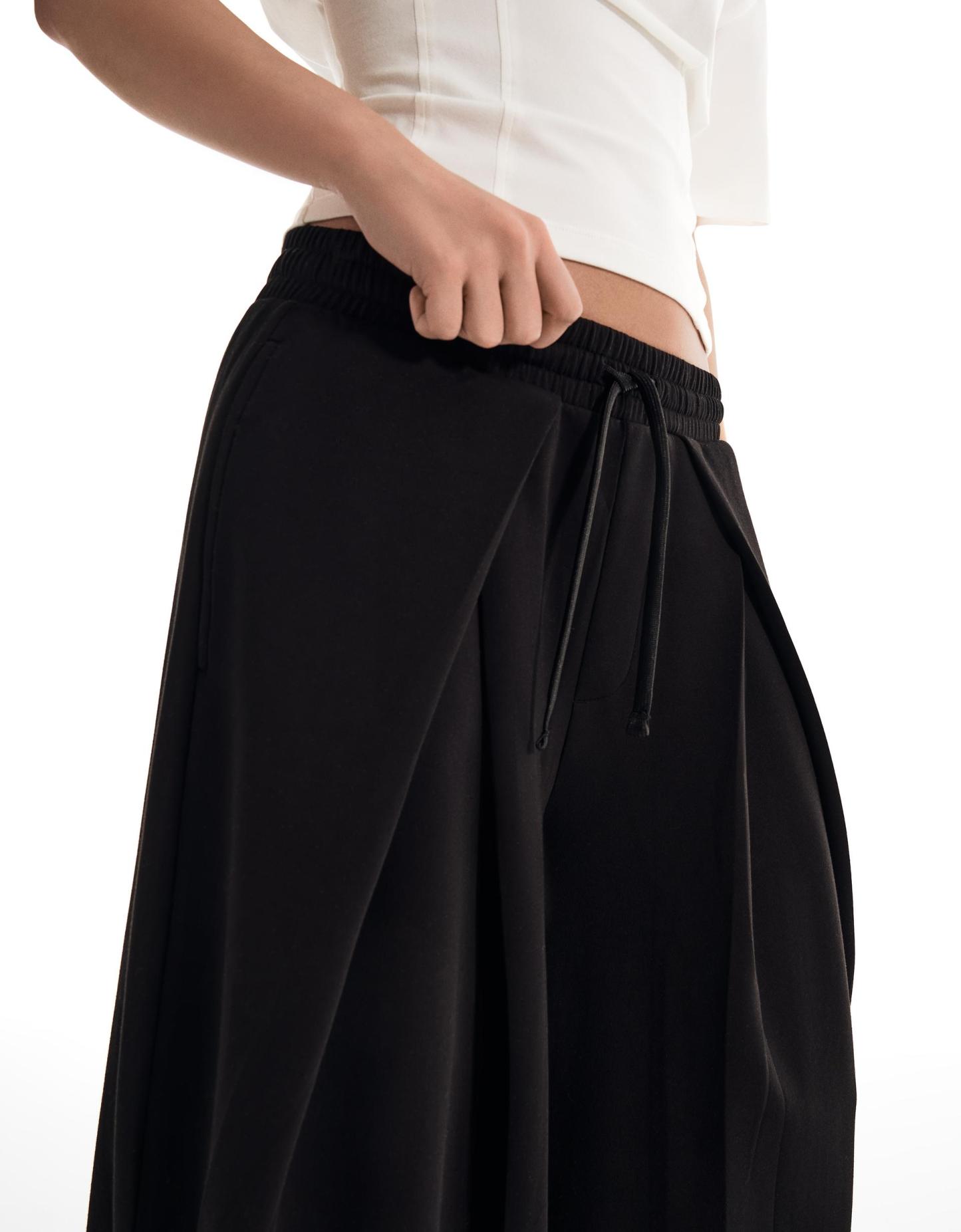 NEOPRENE WIDE TROUSERS-Coordom