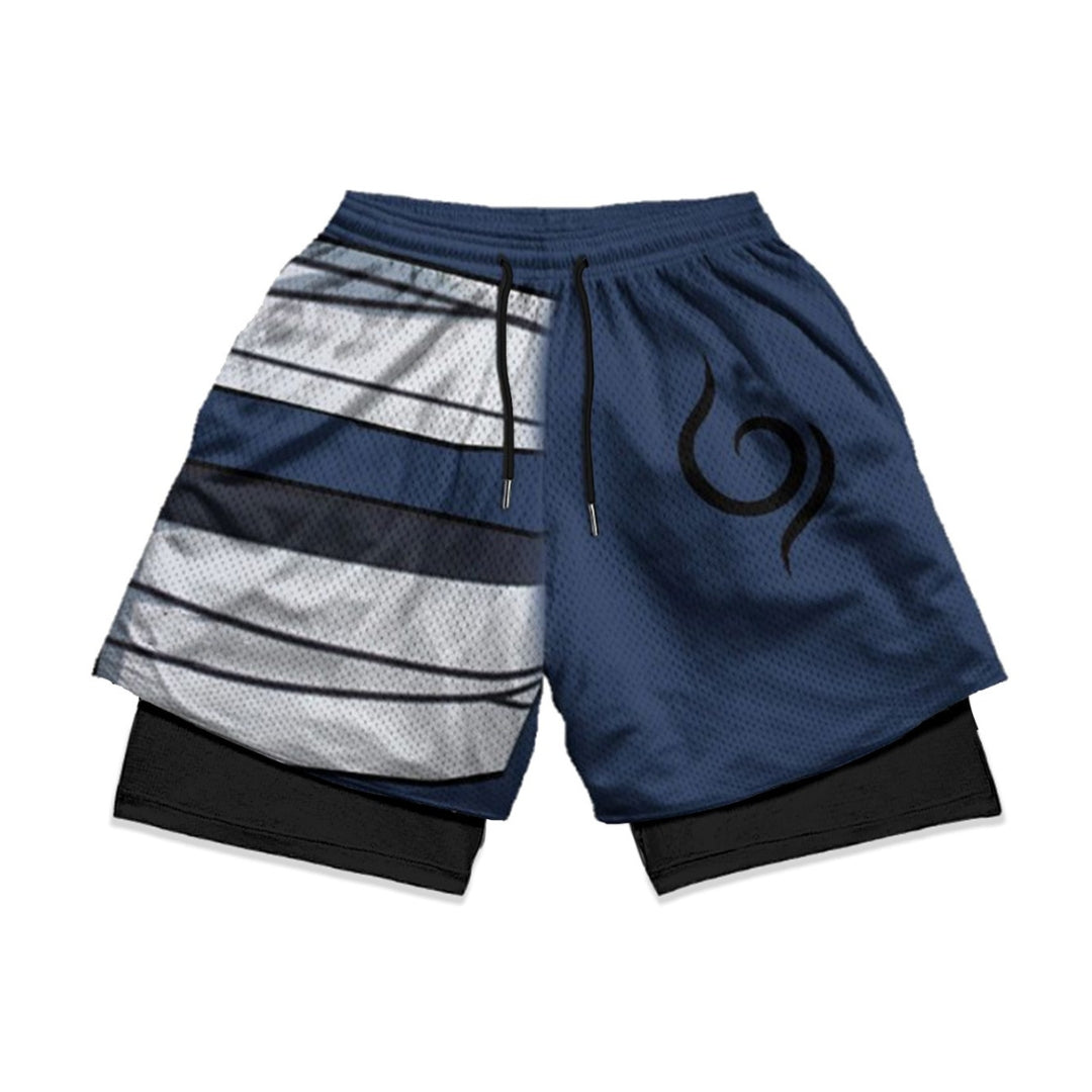 Kakashi Gym Shorts-Coordom