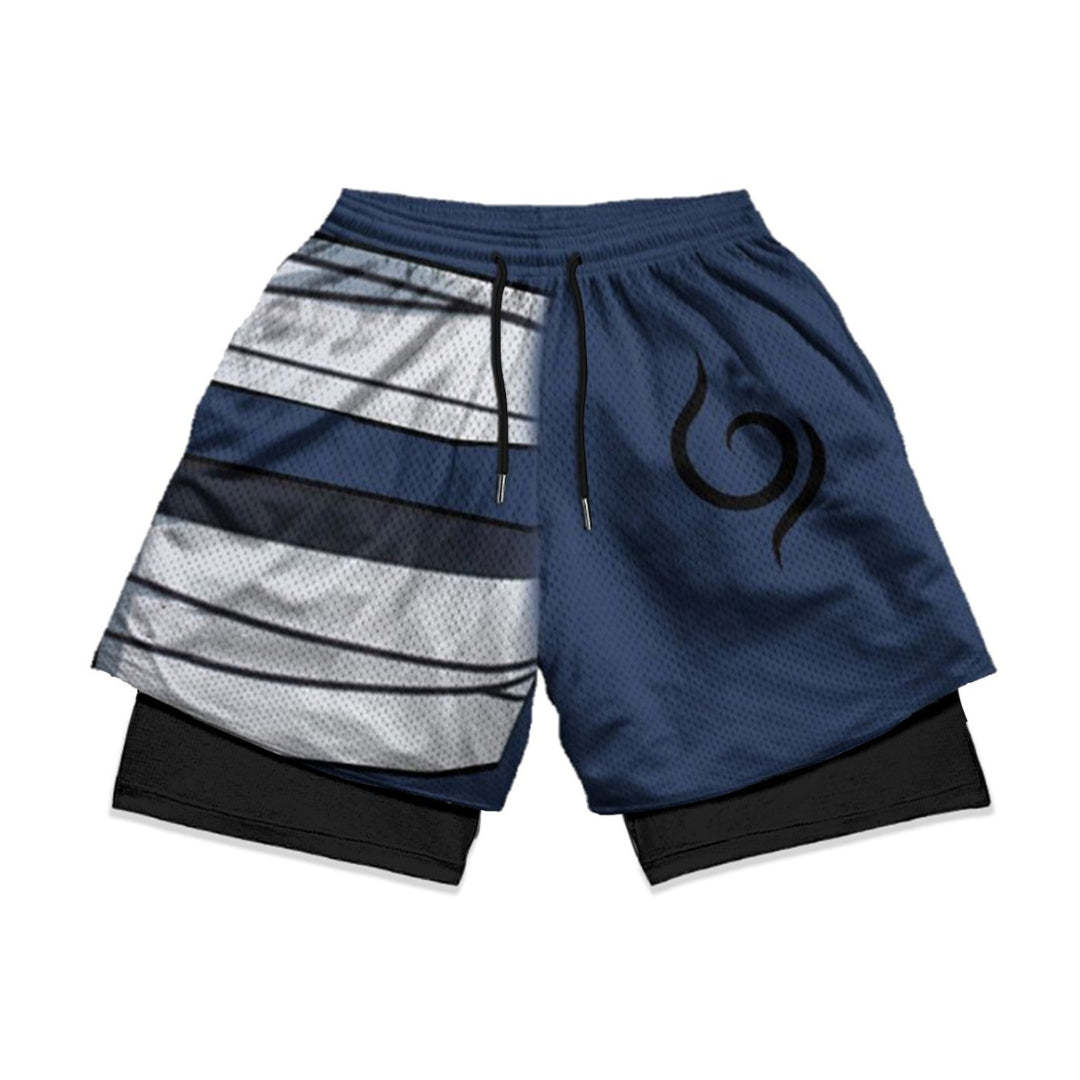 Kakashi Gym Shorts-Coordom