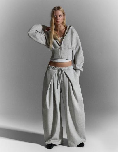 NEOPRENE WIDE TROUSERS-Coordom