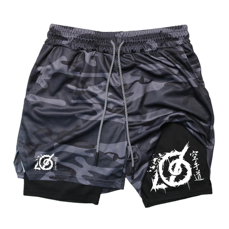 Konoha Gym Shorts-Coordom