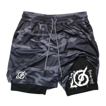 Konoha Gym Shorts-Coordom