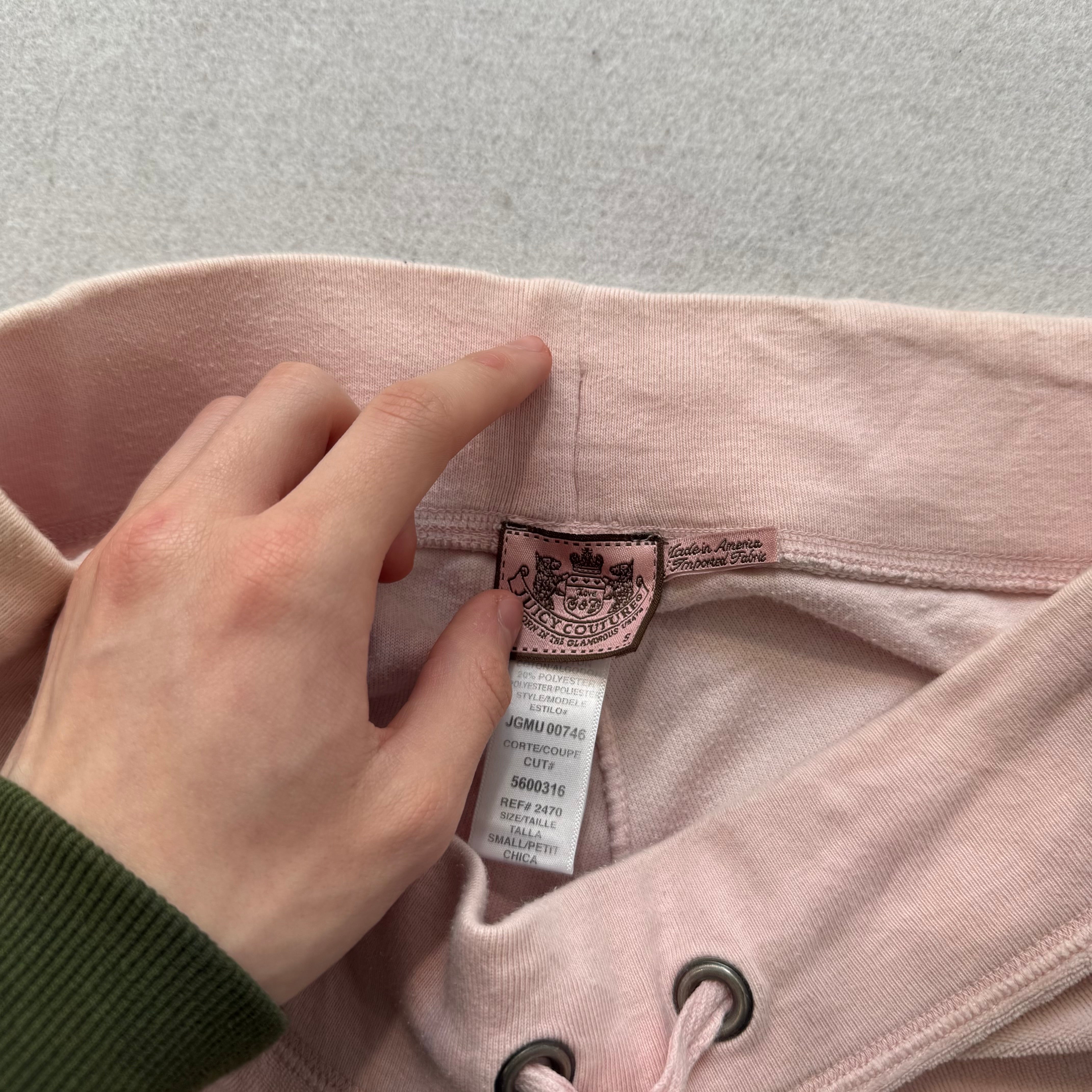 Juicy Couture Womens Dusty Rose Tracksuit Set Zip Up Hoodie & Flared Pant Size S-Coordom