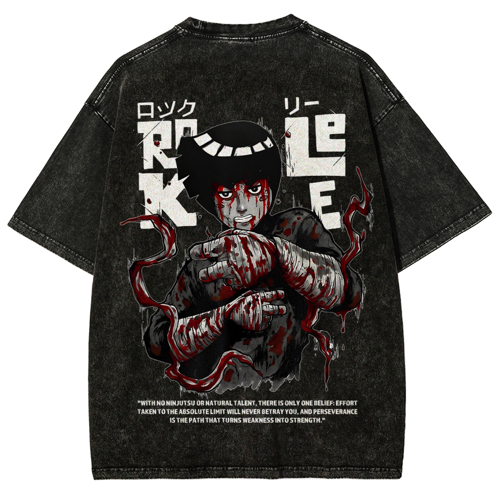 Naruto Unisex Fit Washed T-Shirt 2602007501-Coordom