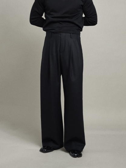 THE TAILORED PLEATED TROUSERS-Coordom