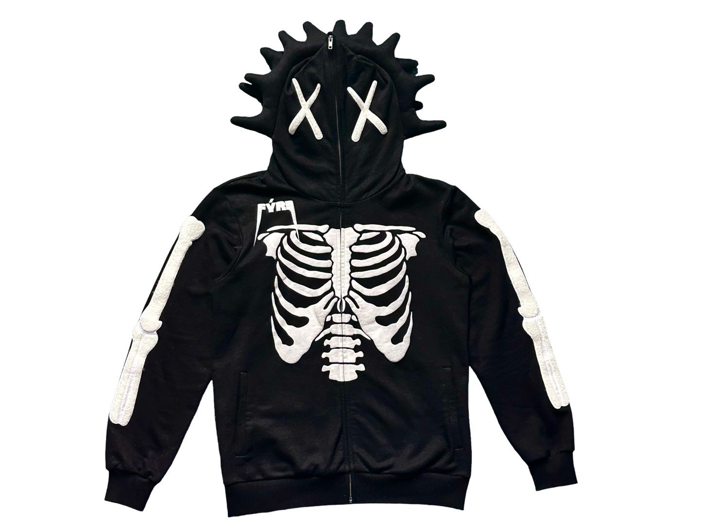 Skelly Hoodie - Black(Spot goods)-Coordom