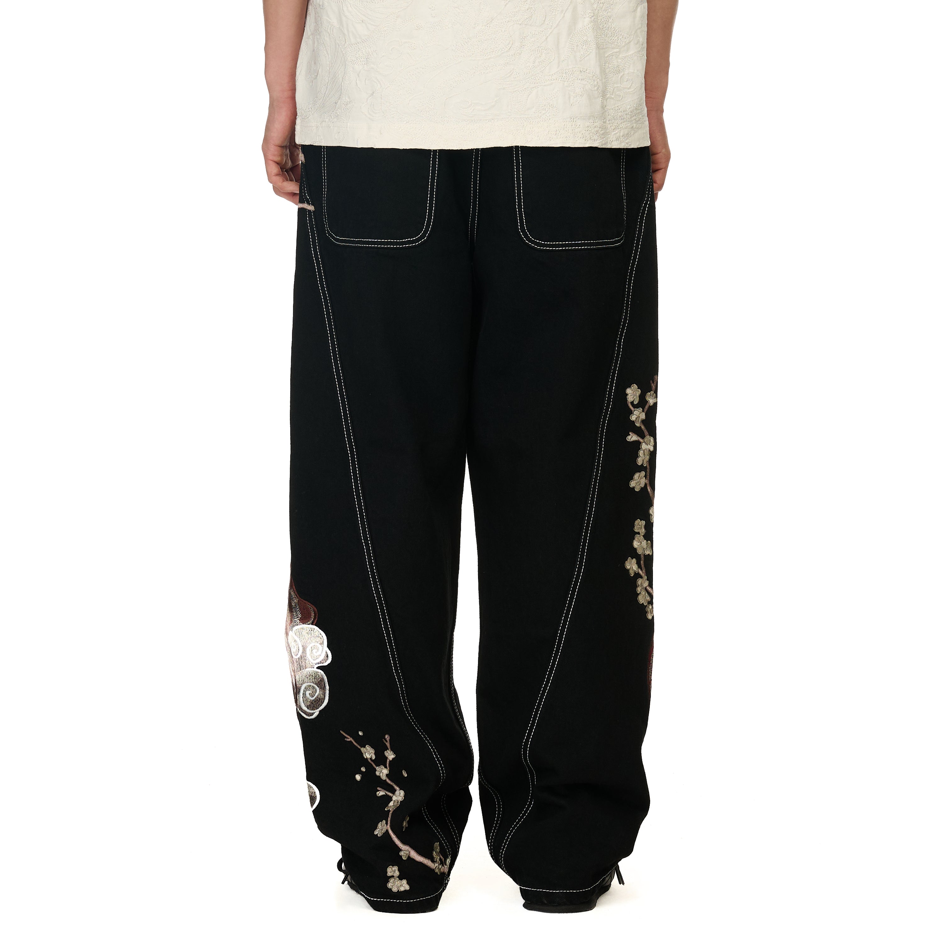 "yakuza v2" black Denim-Coordom