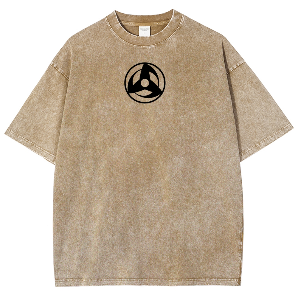 Naruto Unisex Fit Washed T-Shirt 2508017087-Coordom