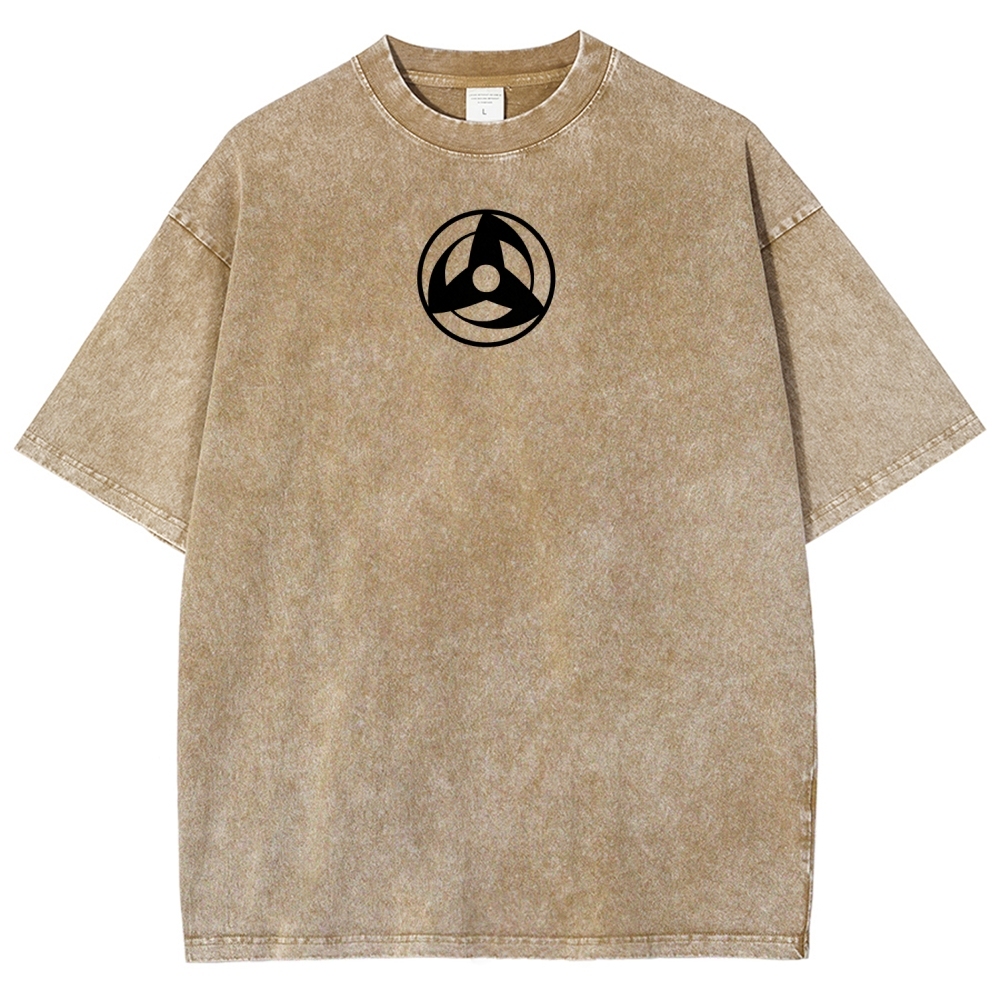 Naruto Unisex Fit Washed T-Shirt 2508017087-Coordom