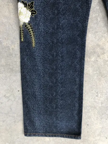 PHOENIX EMBROIDERY DENIM-Coordom