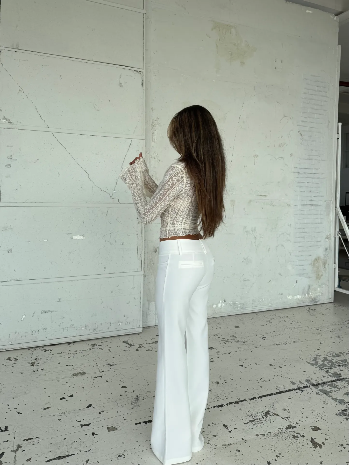 Livia low waist trousers (Buy 2 Free Shipping）-Coordom
