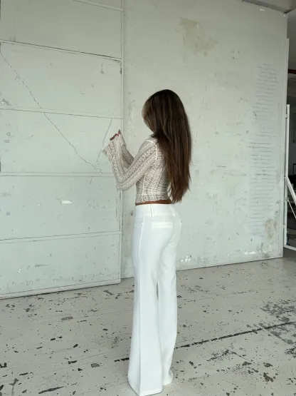 Livia low waist trousers (Buy 2 Free Shipping）-Coordom