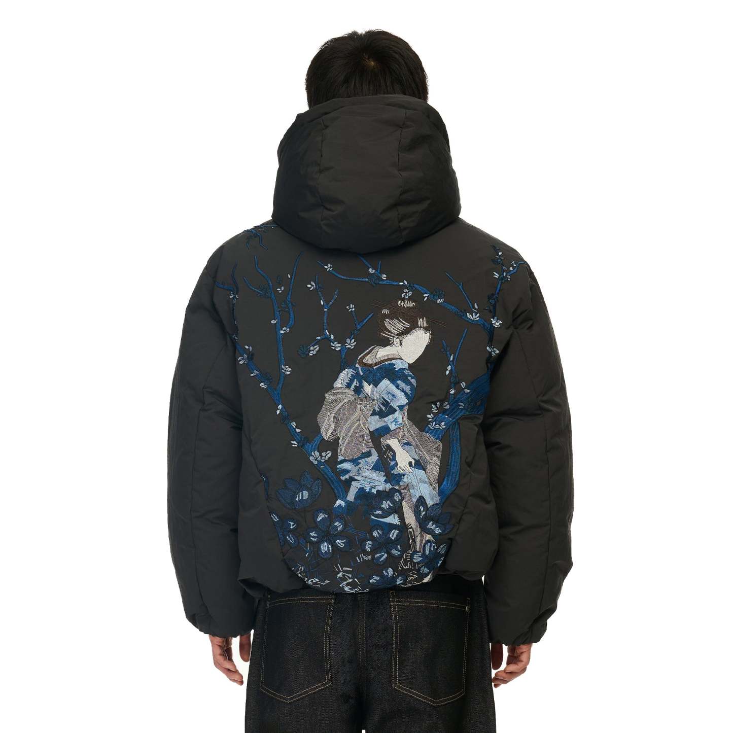 "yakuza v2" down Puffer jacket anthracite-Coordom