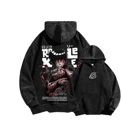 Naruto Unisex Washed Hoodie 2602007535-Coordom