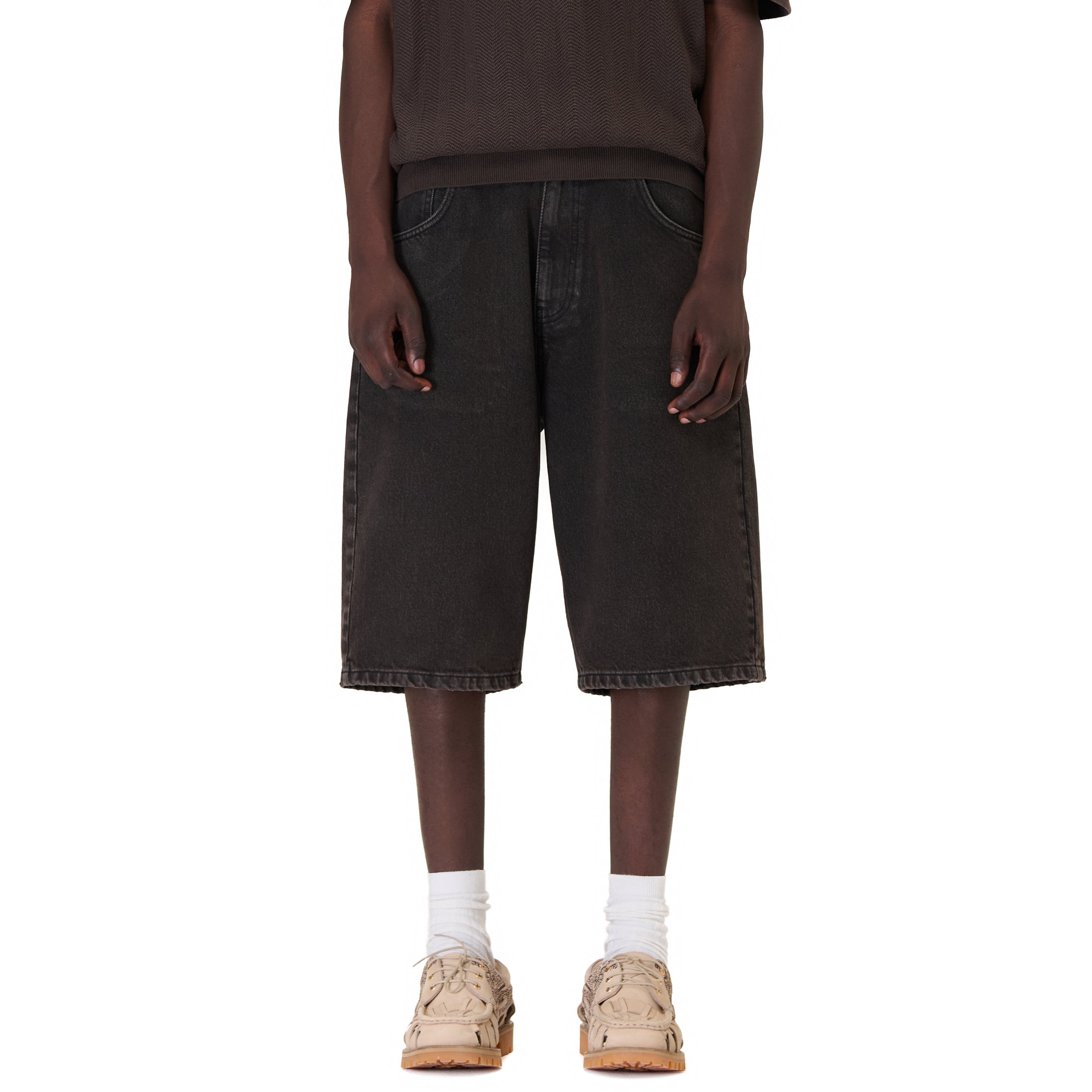  brown washed Jorts-Coordom