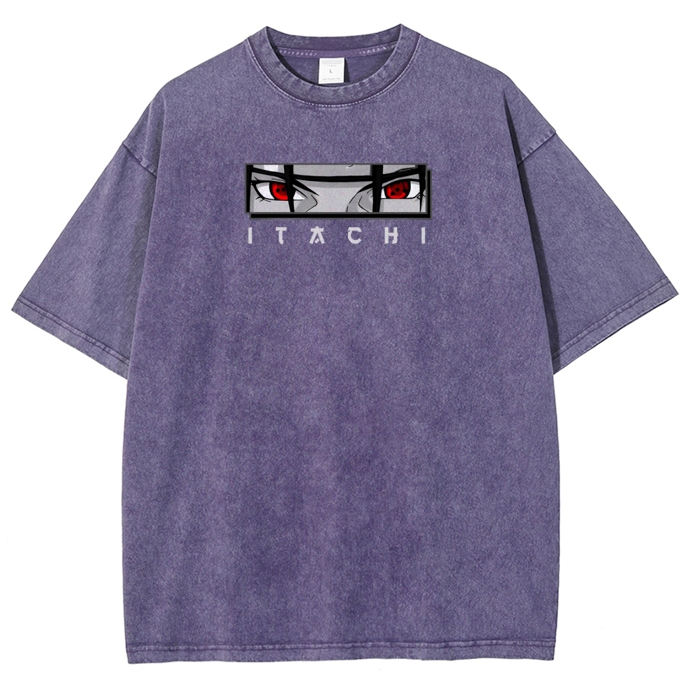 Naruto Unisex Fit Washed T-Shirt 2508023392-Coordom