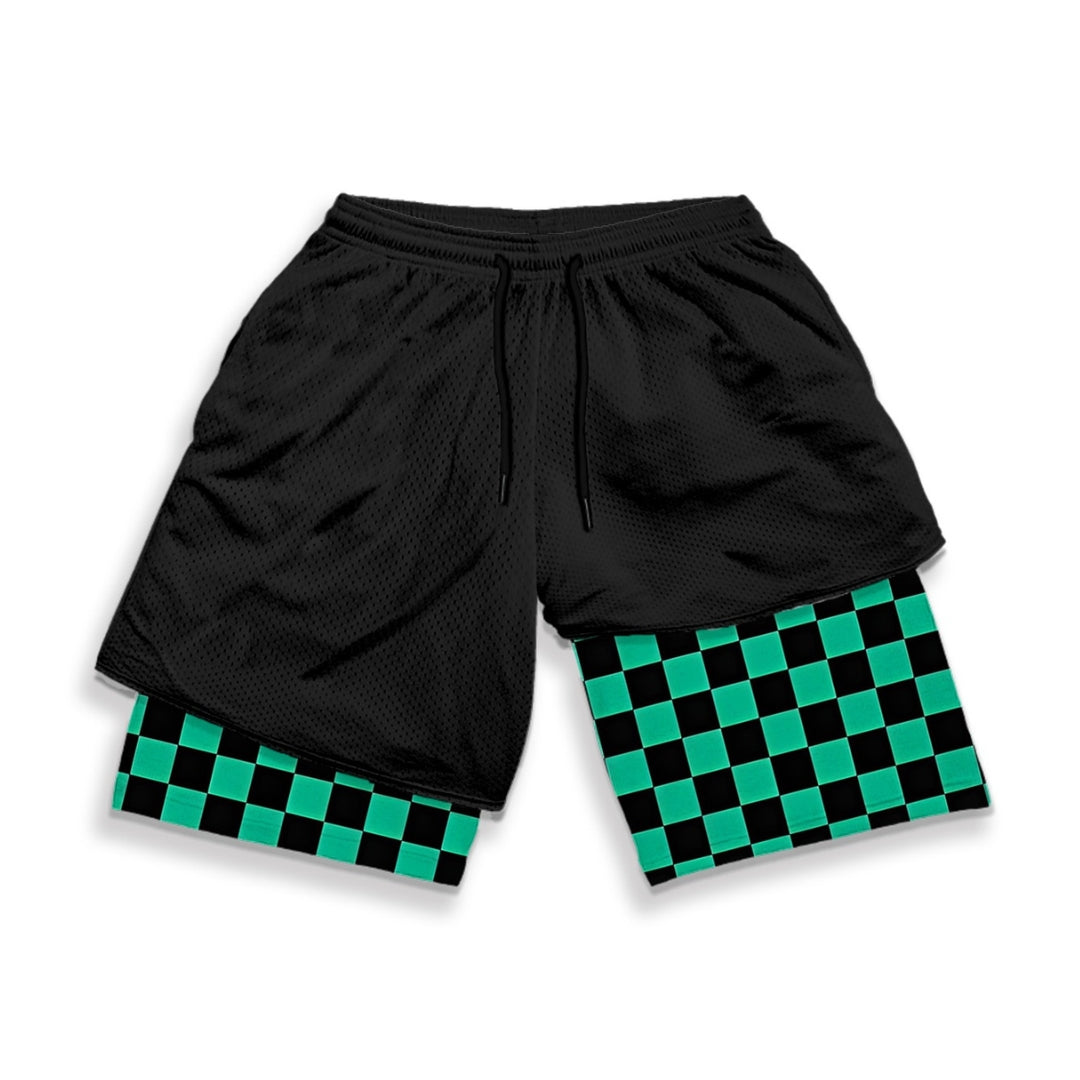 Tanjiro Gym Shorts-Coordom