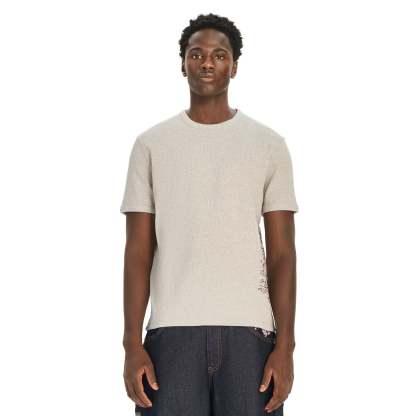 "blossom v3" ribbed T Shirt grey-Coordom