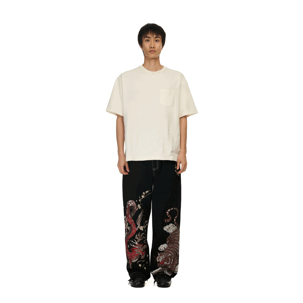 "yakuza v2" black Denim-Coordom