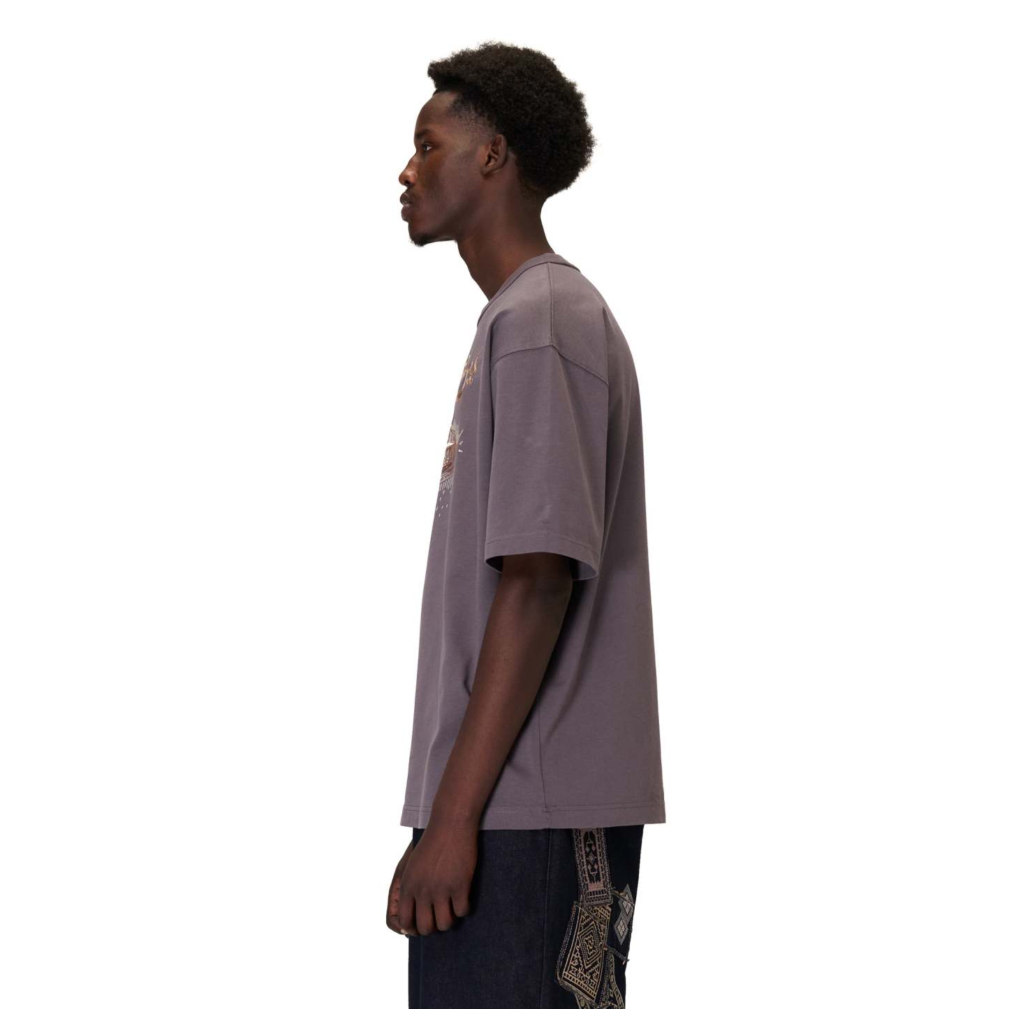  T Shirt purple-Coordom