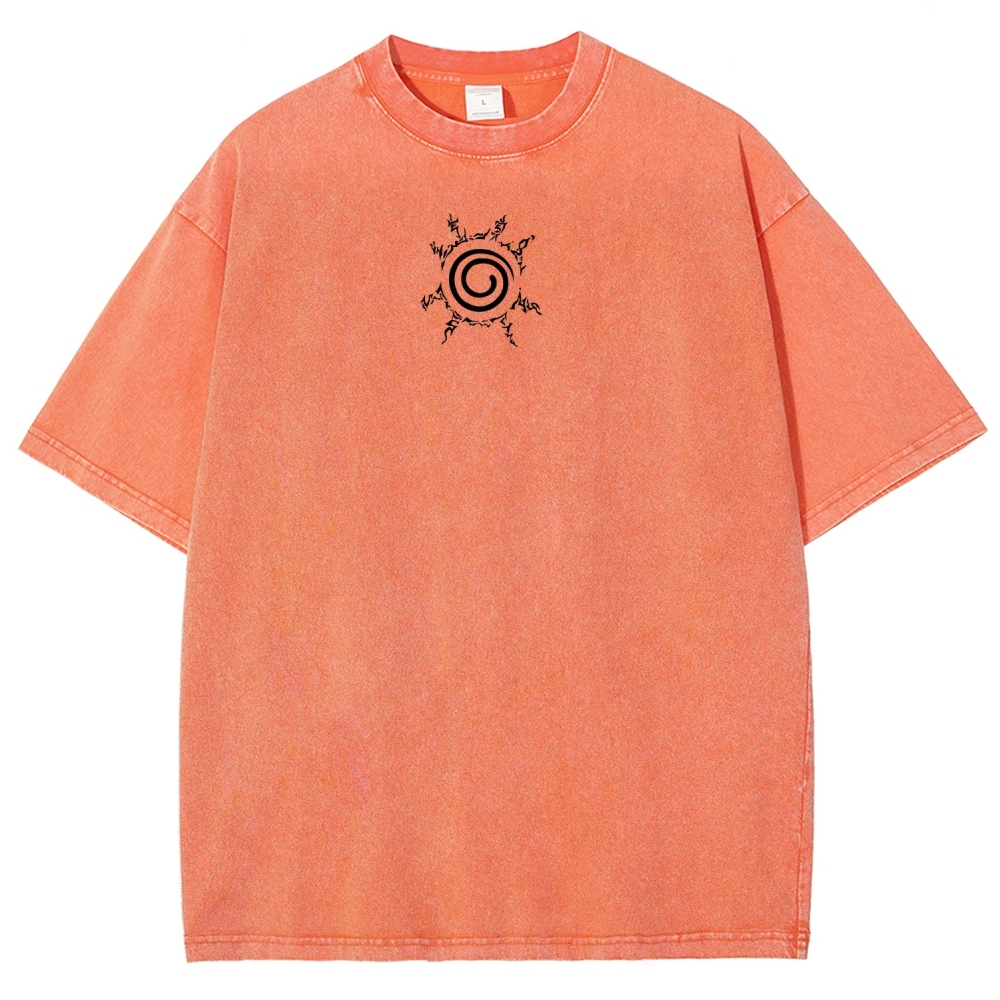 Naruto Unisex Fit Washed T-Shirt 2508017073-Coordom