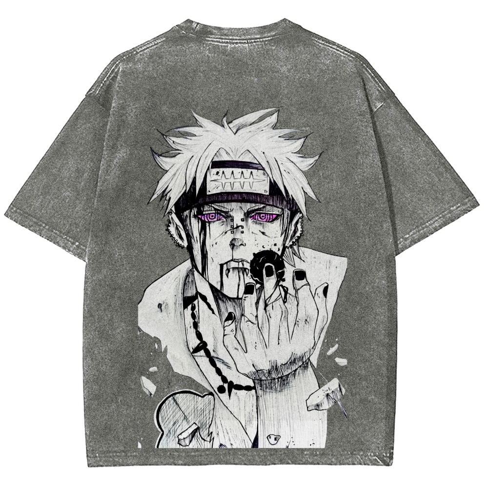 Naturo Unisex Fit Washed T-Shirt 2507024103-Coordom