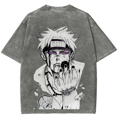 Naturo Unisex Fit Washed T-Shirt 2507024103-Coordom