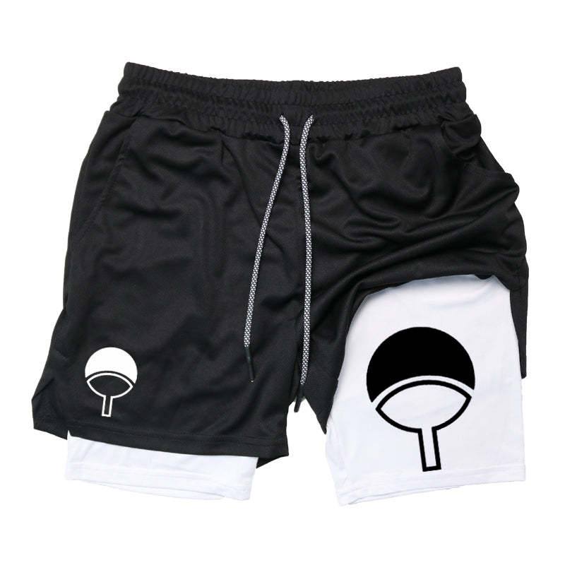 Uchiha Gym Shorts-Coordom