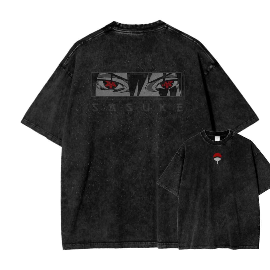 SASUKE VI STREETWEAR WASH TEE-Coordom