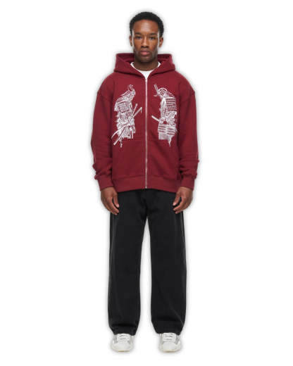 Samurai Hoodie|Streetwear Oversized Vintage Casual Wear-Coordom
