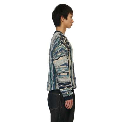 "yakuza v2" Knit dark blue-Coordom