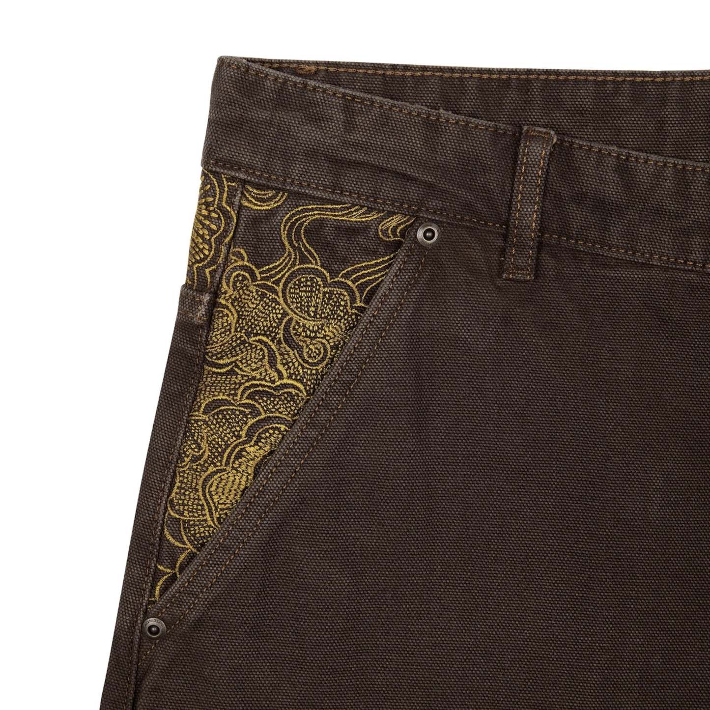 "yakuza" brown washed Denim-Coordom
